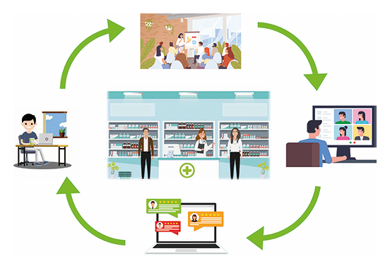 Dr Salomon apporte son soutien au projet Top Team 2.0 de pharmacieplus